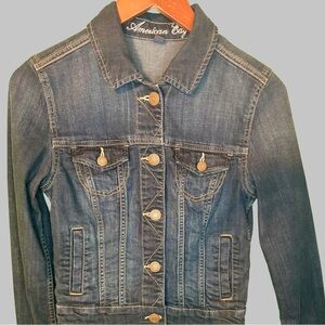 American Eagle Outfitters Blue Jean Jacket